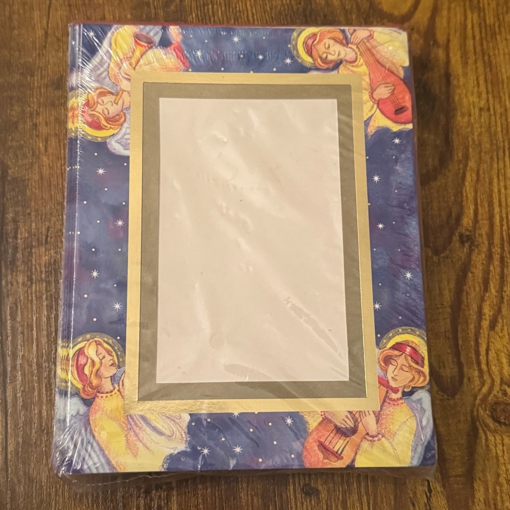 Vintage Winthrop-Atkins Christmas Angel Greeting Cards Sealed‎ Box Of 25 USA